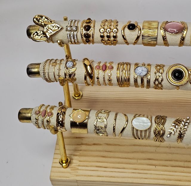 Anillos ajustables de acero inoxidable