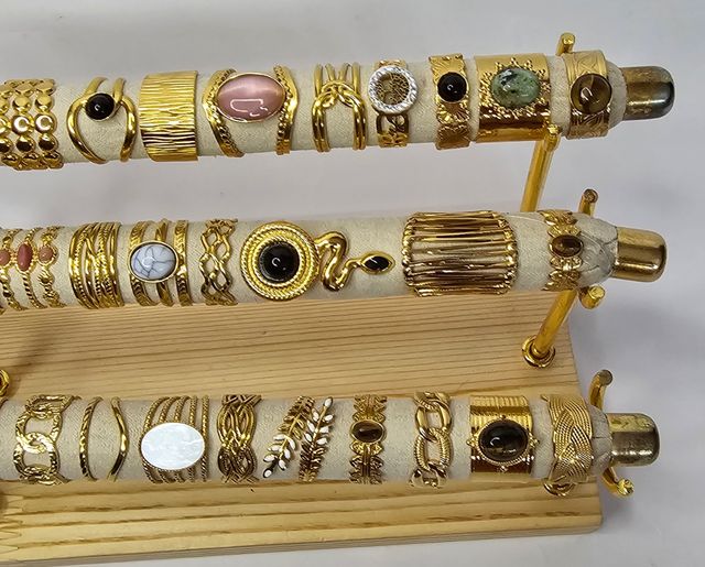 Anillos ajustables de acero inoxidable