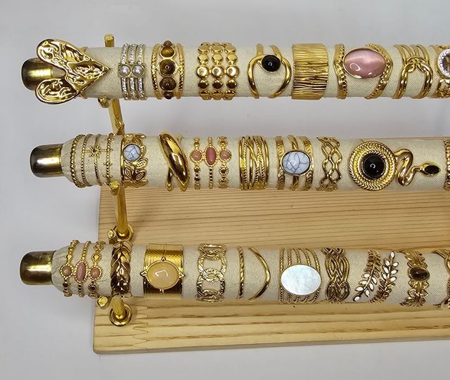 Anillos ajustables de acero inoxidable