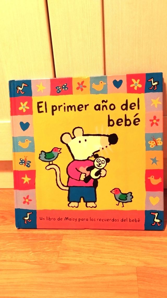 Libro recuerdos El primer año del bebe