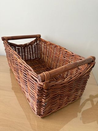 Cesto de mimbre