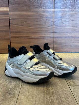 Zapatillas de vestir Michael Kors plateadas