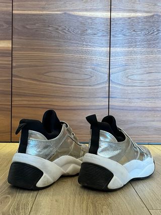 Zapatillas de vestir Michael Kors plateadas
