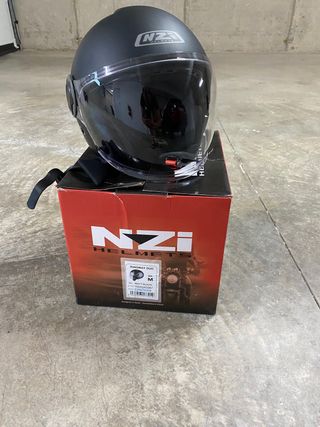 Casco nzi ringway duo negro mate
