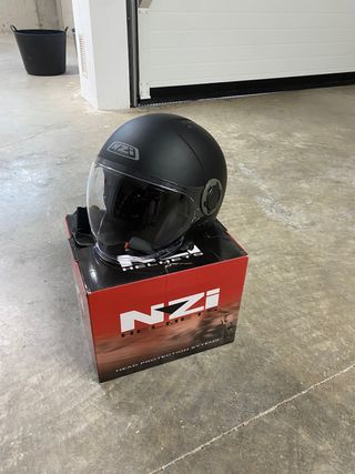 Casco nzi ringway duo negro mate