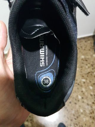 Zapatillas ciclismo con calas T-38