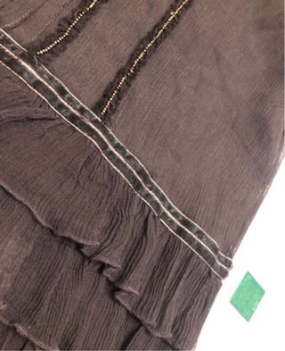 Falda Zara Woman de seda