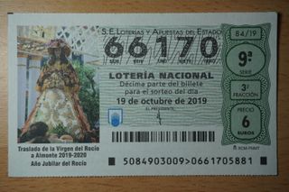 ALMONTE décimos lotería y cupones once (8)