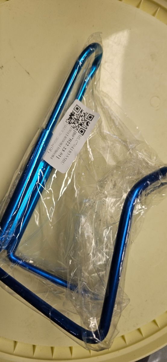 Portaborraccia azzurro