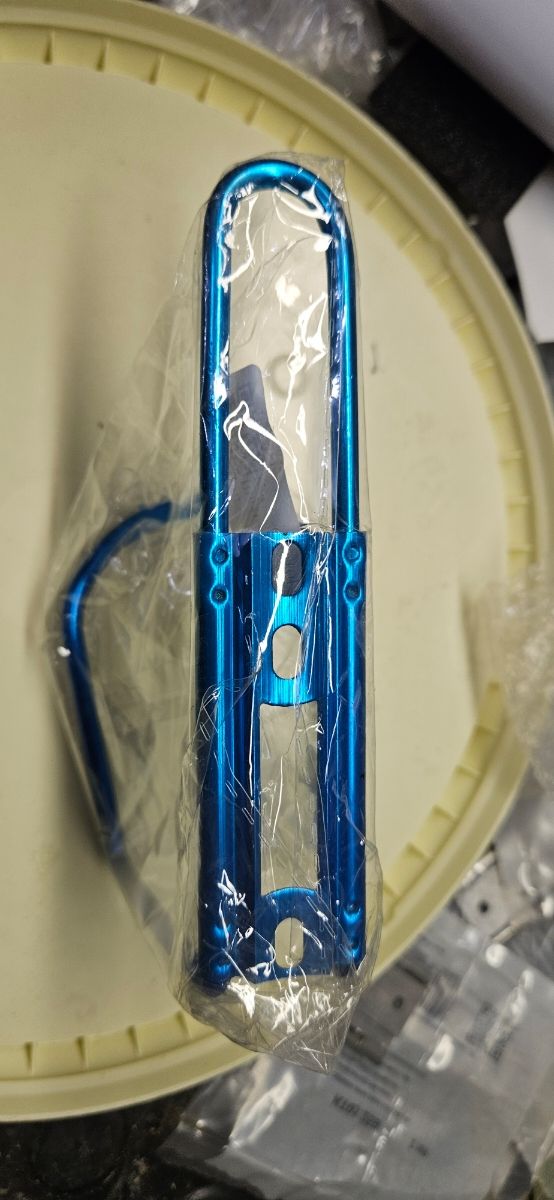 Portaborraccia azzurro