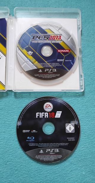 Juegos 2013 y FIFA 18