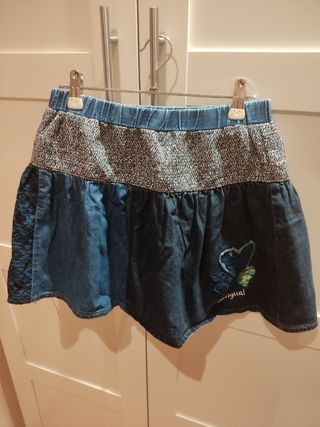 Falda vaquera niña