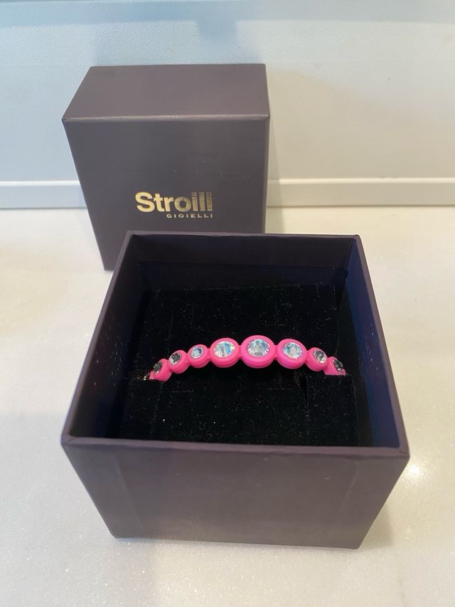 Bracciale swarovsky in silicone Stroili