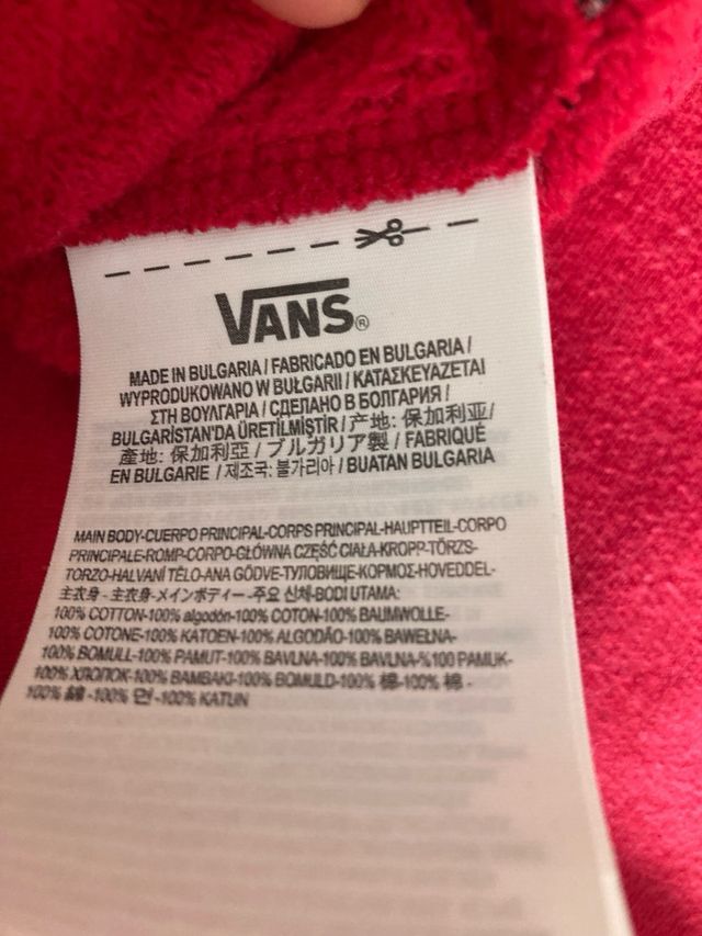 Sudadera de niño con capucha de Vans