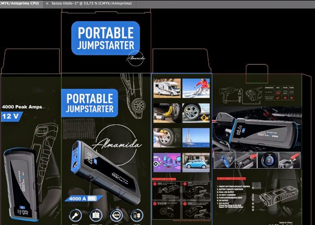 Emergenza Avviatore 4000 A CAMPER