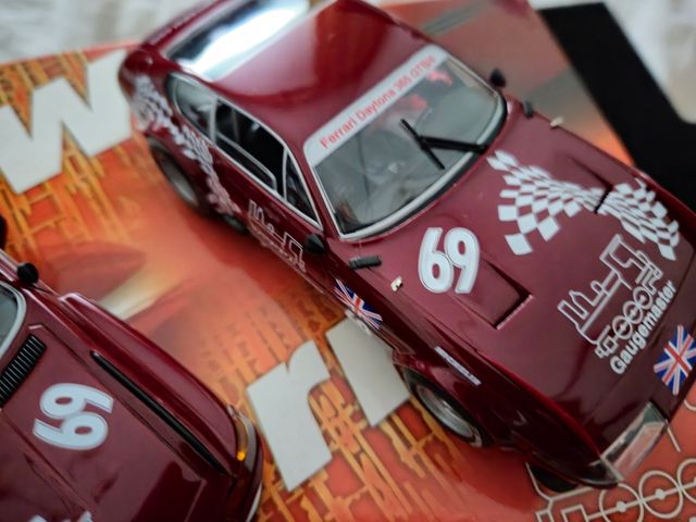 Maqueta Sacalextrix BMW & Ferrari