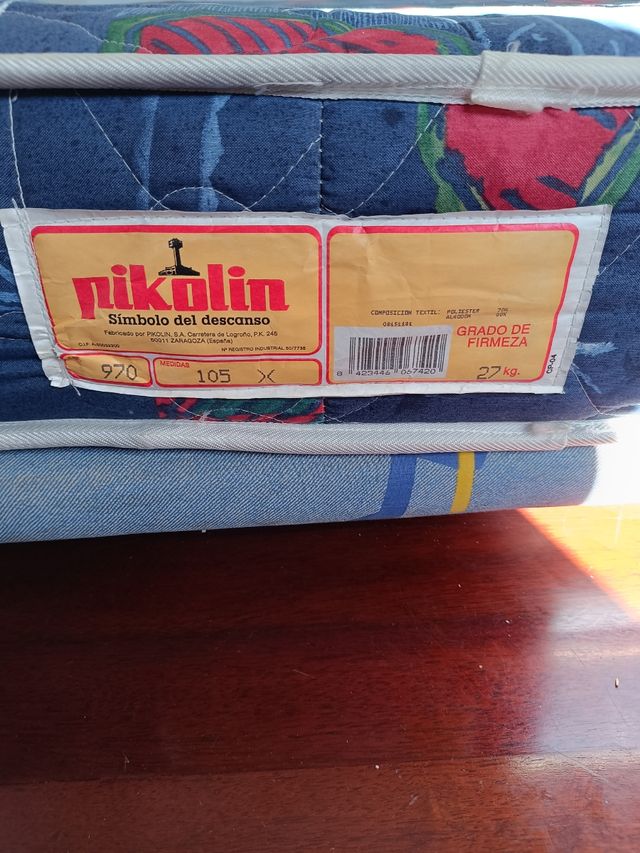 Formato Cama Nido 1 colchón y 2 somieres