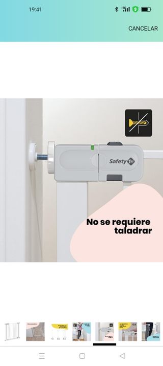 Puerta de seguridad infantil