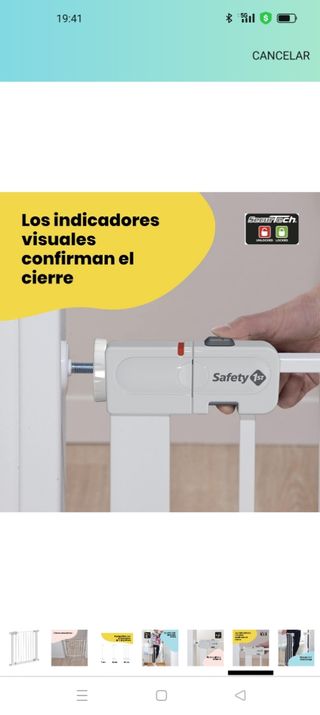 Puerta de seguridad infantil