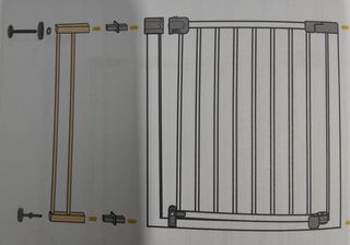 Puerta de seguridad infantil