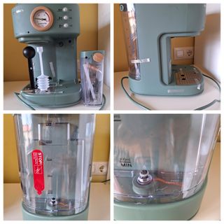 Cafetera express semiautomática 20bar