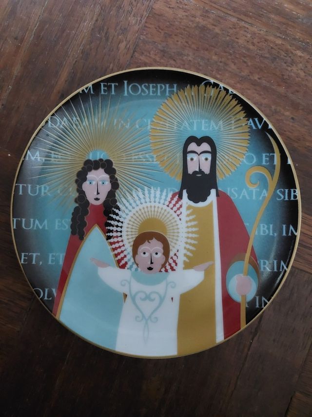 Pequeno prato de Natal