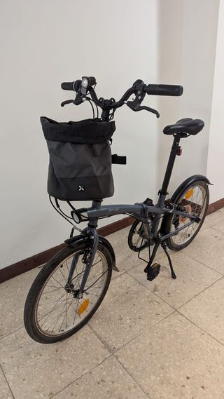Bici Plegable Oxylane Decathlon 6 cambios