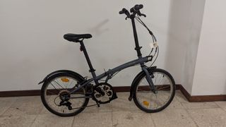 Bici Plegable Oxylane Decathlon 6 cambios