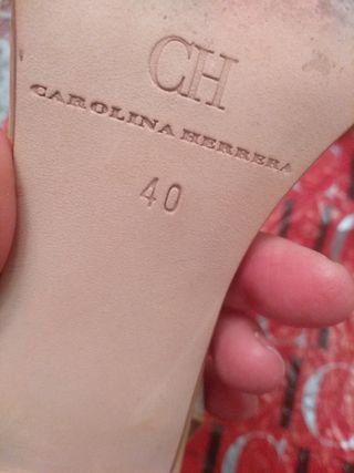 SANDALIAS CAROLINA HERRERA 