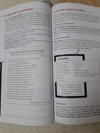 Libro de texto de castellano 4ESO