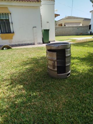 Armario, barbacoa.