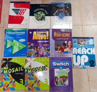 Libros texto inglés OXFORD idiomas.