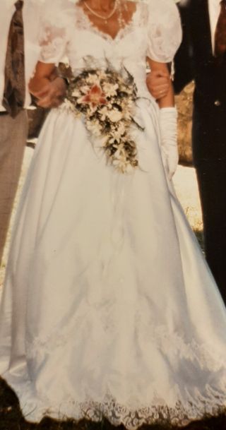 Vestido de novia Pronovias, vintage.