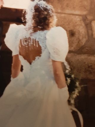 Vestido de novia Pronovias, vintage.