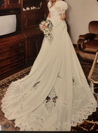 Vestido de novia Pronovias, vintage.