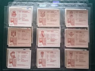 Lote cromos este 95-96