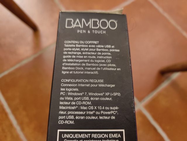 Wacom Bamboo Pen & Touch tavoletta