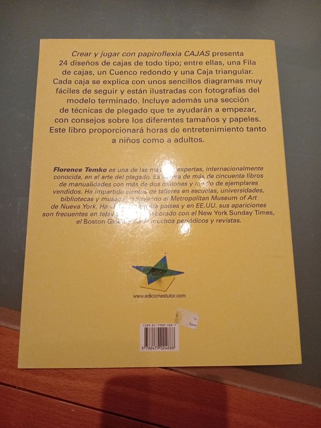 Crear y jugar papiroflexia