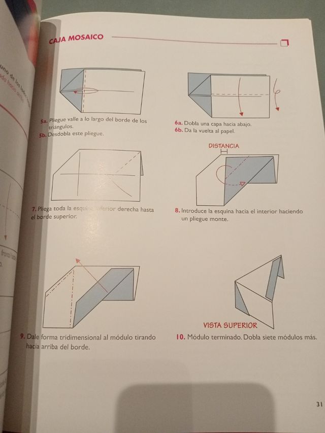 Crear y jugar papiroflexia