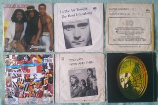 Lotto di 29 copertine (NO VINILI!) di dischi 7"