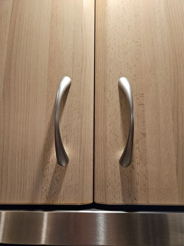 30 tiradores muebles acero inox