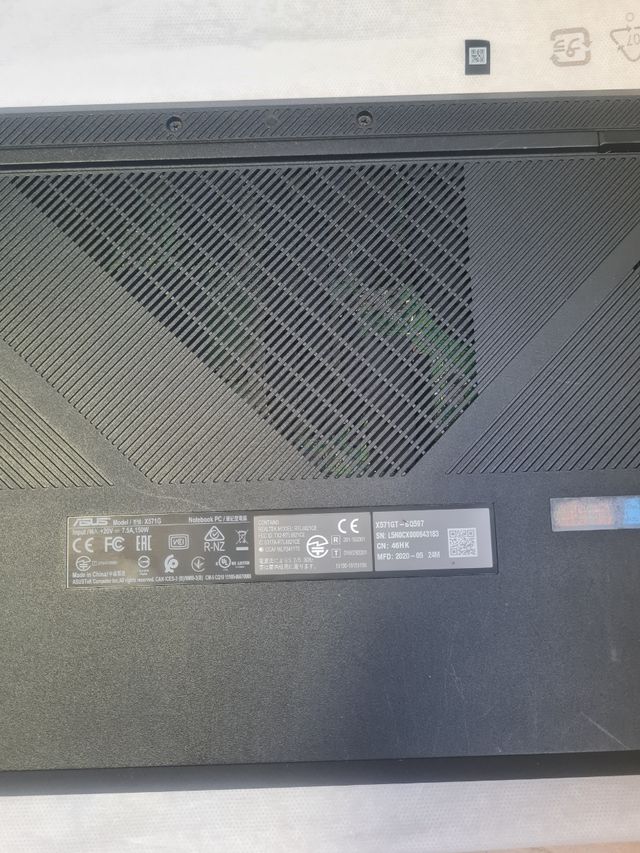 Portátil Asus X571GT-BQ597 