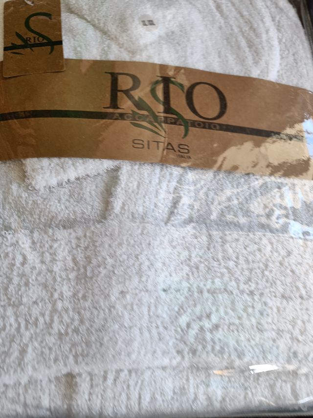 Accappatoio unisex uomo donna spugna