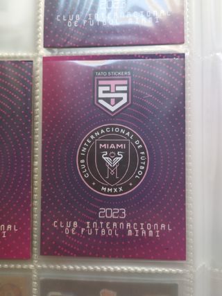 Cromo Card Messi Inter de Miami