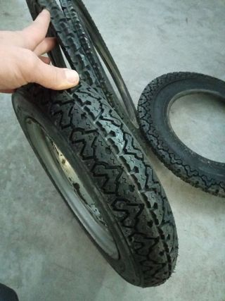 10 neumaticos cubierta 3.00-10 Vespa PK