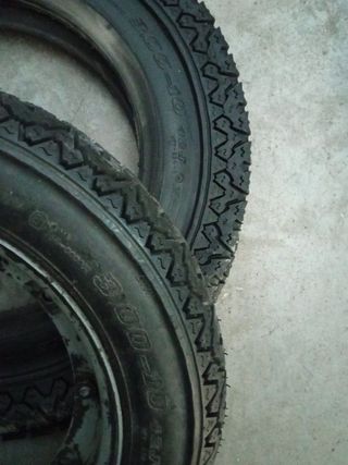 10 neumaticos cubierta 3.00-10 Vespa PK