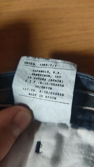 Pantalones largos Caramelo 48