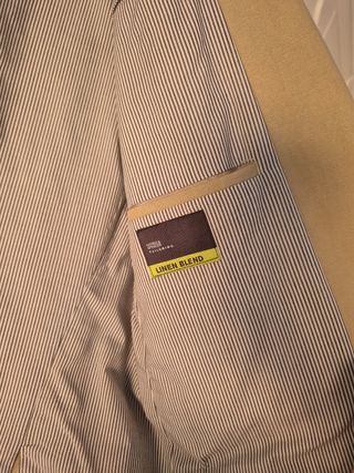 Chaqueta americana de lino
