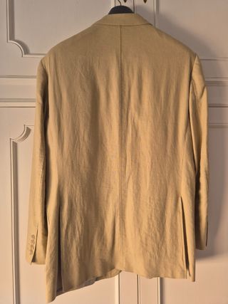 Chaqueta americana de lino