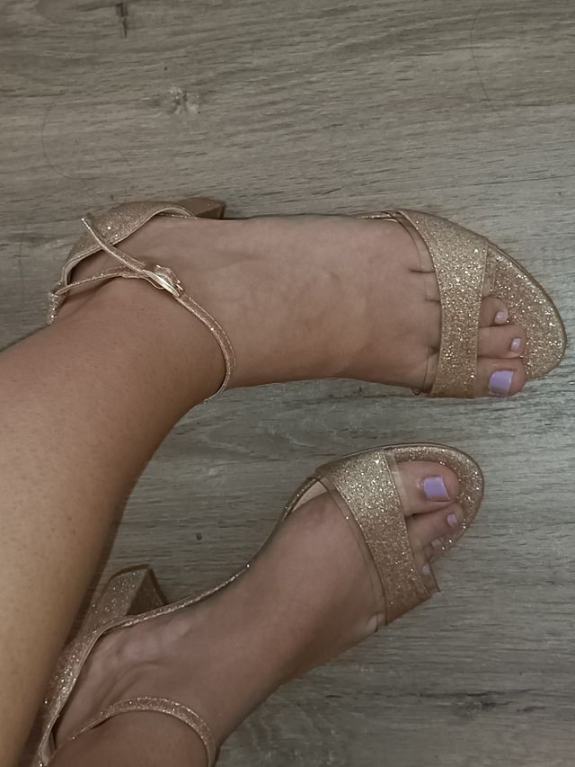 Sandalias con tacón